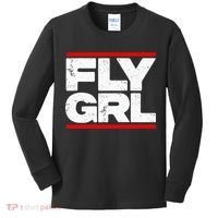 Fly Grl Survival Of The Thickest Mavis Beamont Kids Long Sleeve Shirt thumb 0