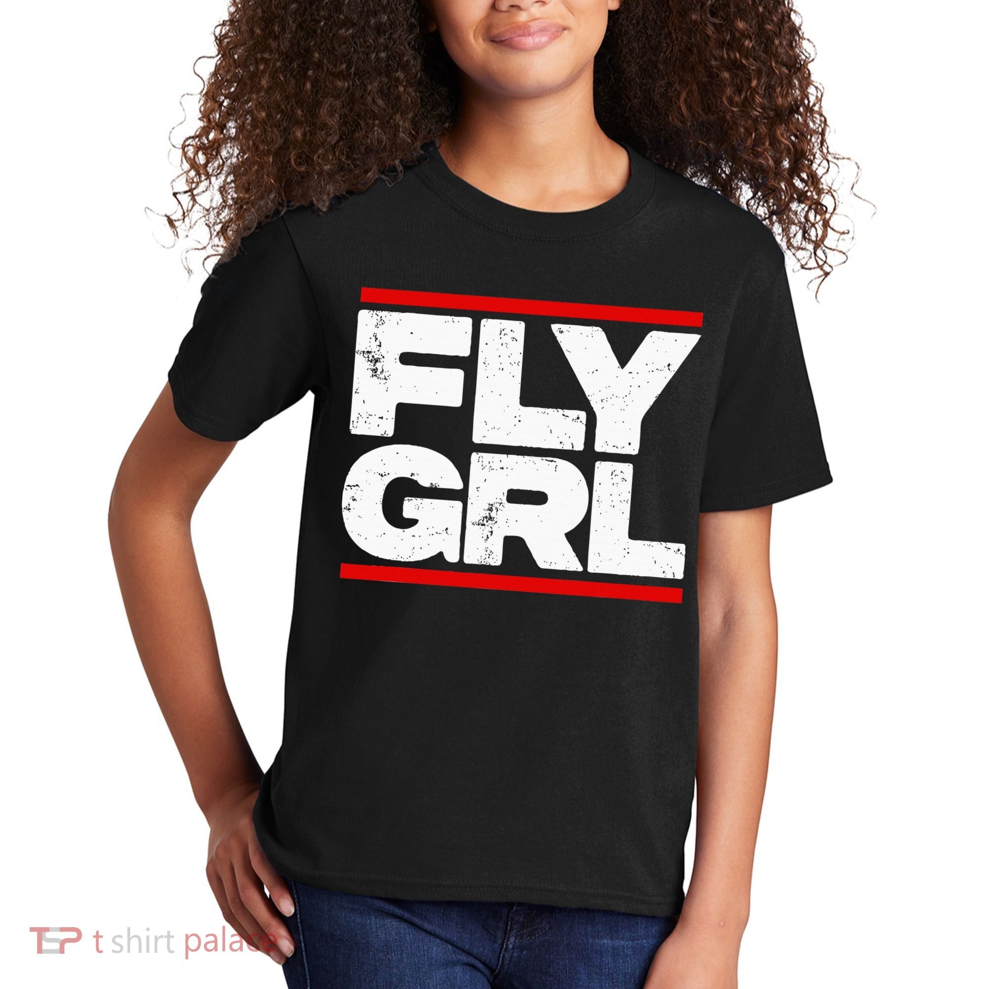 Fly Grl Survival Of The Thickest Mavis Beamont Kids T-Shirt