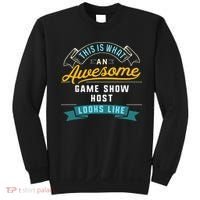 Funny Game Show Host Awesome Job Occupation Graduation Sweatshirt thumb 0