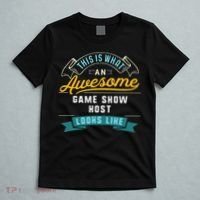 Funny Game Show Host Awesome Job Occupation Graduation T-Shirt thumb 5