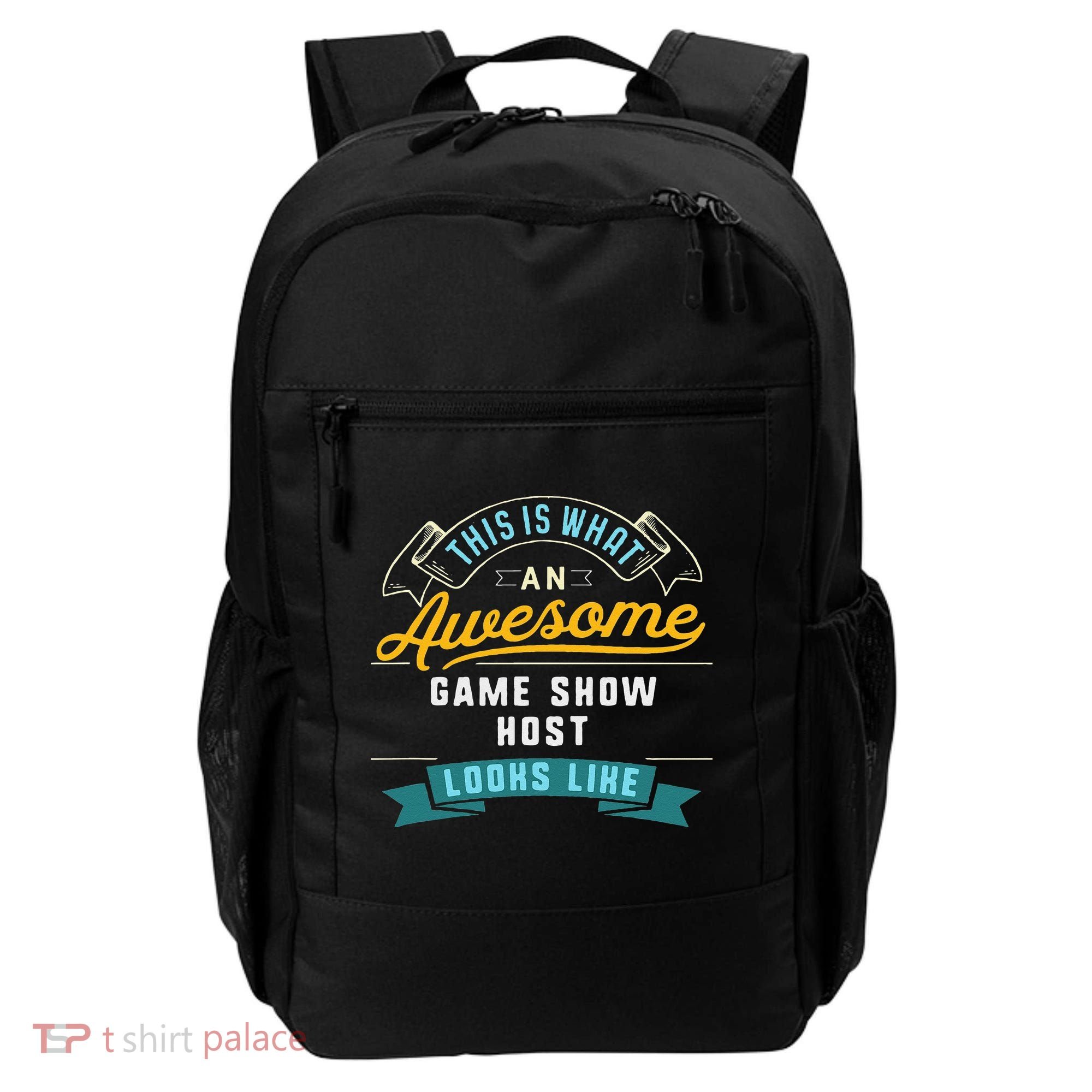 Funny Game Show Host Awesome Job Occupation Graduation Backpack