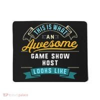 Funny Game Show Host Awesome Job Occupation Graduation Mousepad thumb 0