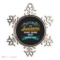 Funny Game Show Host Awesome Job Occupation Graduation Ornament thumb 0