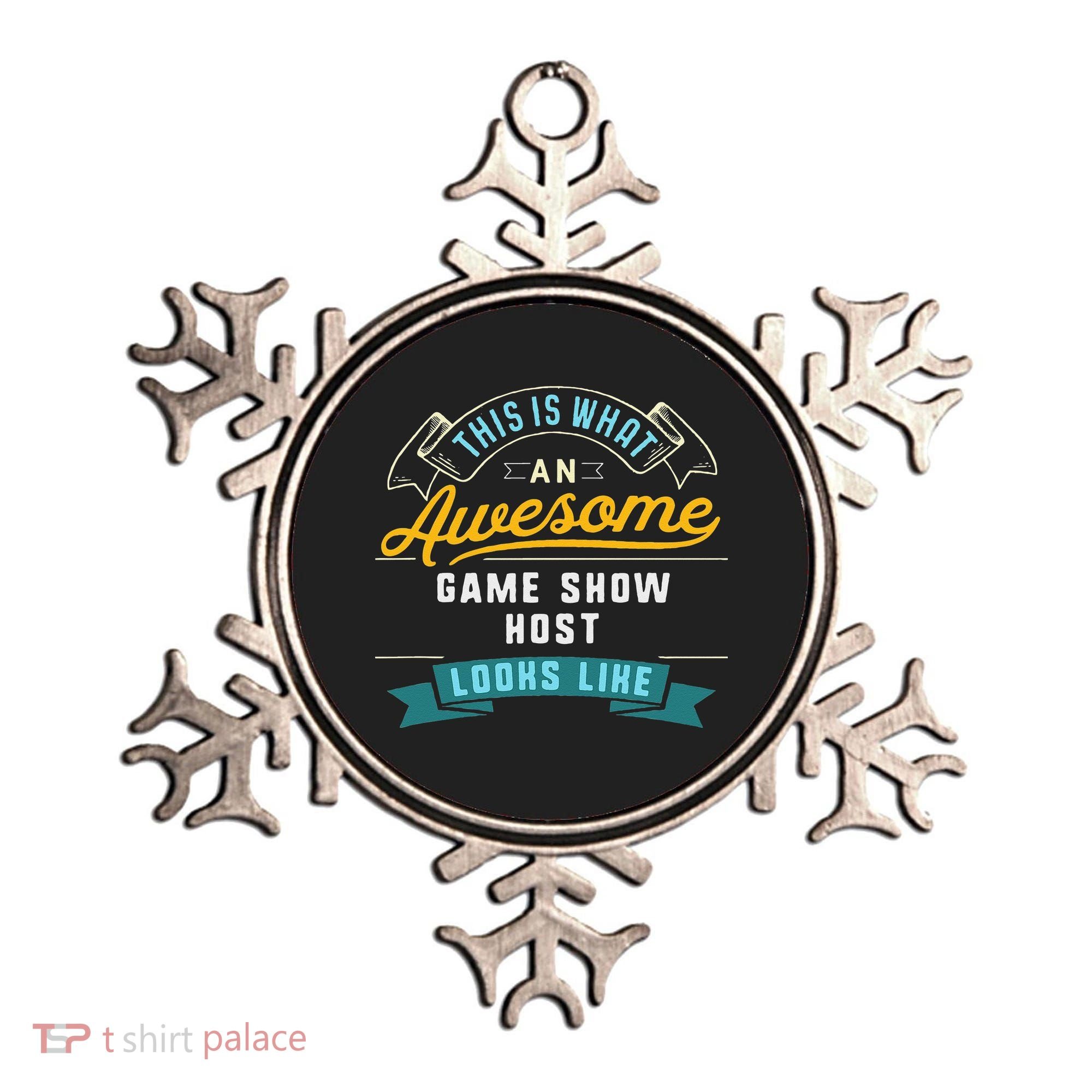 Funny Game Show Host Awesome Job Occupation Graduation Ornament