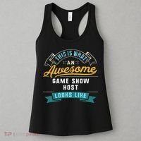 Funny Game Show Host Awesome Job Occupation Graduation Women's Tank Top thumb 3