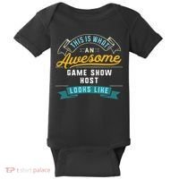 Funny Game Show Host Awesome Job Occupation Graduation Baby Bodysuit thumb 0