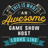Funny Game Show Host Awesome Job Occupation Graduation Hat thumb 2