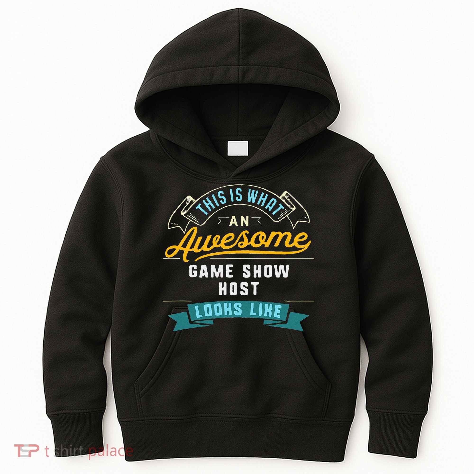 Funny Game Show Host Awesome Job Occupation Graduation Kids Hoodie