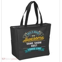 Funny Game Show Host Awesome Job Occupation Graduation Tote Bag thumb 2