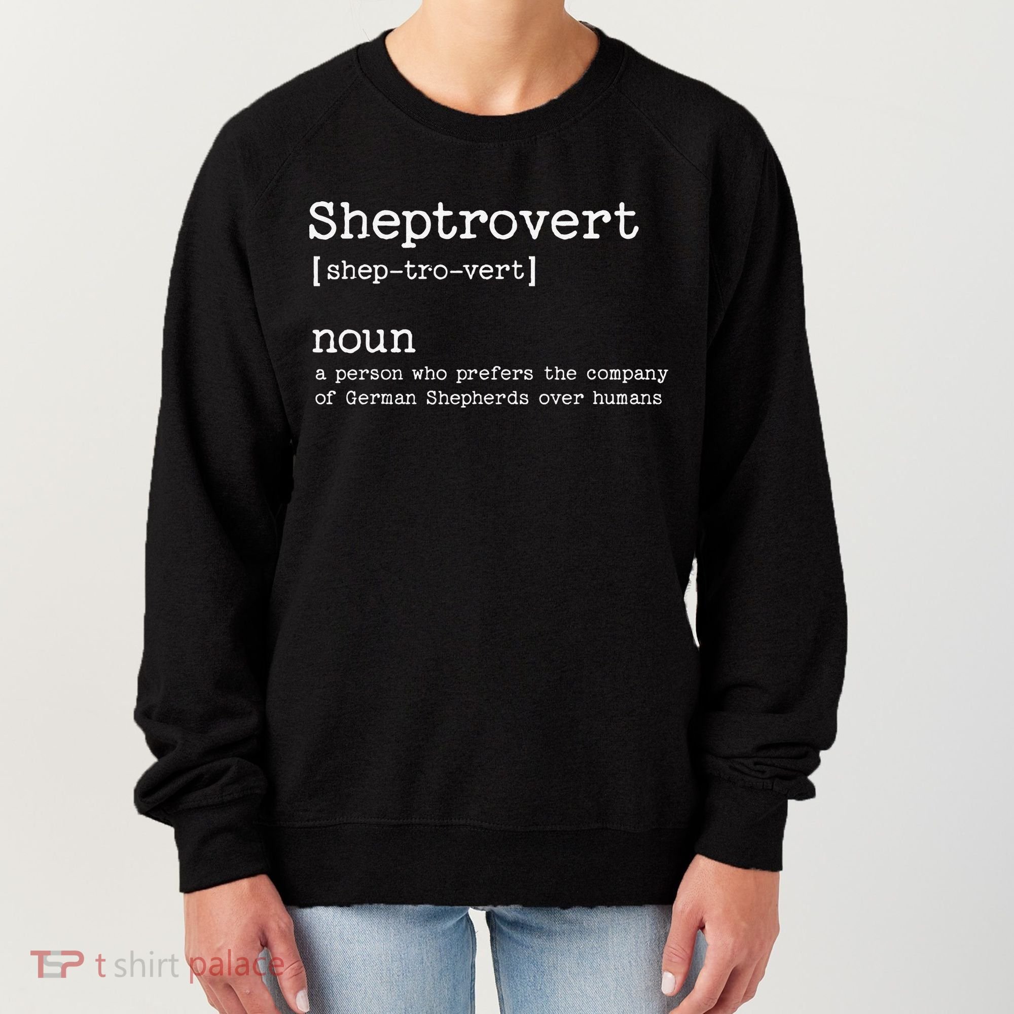 Funny German Shepherd Dog Women's Sweatshirt