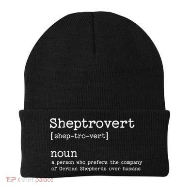 Funny German Shepherd Dog Beanie