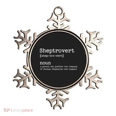 Funny German Shepherd Dog Ornament