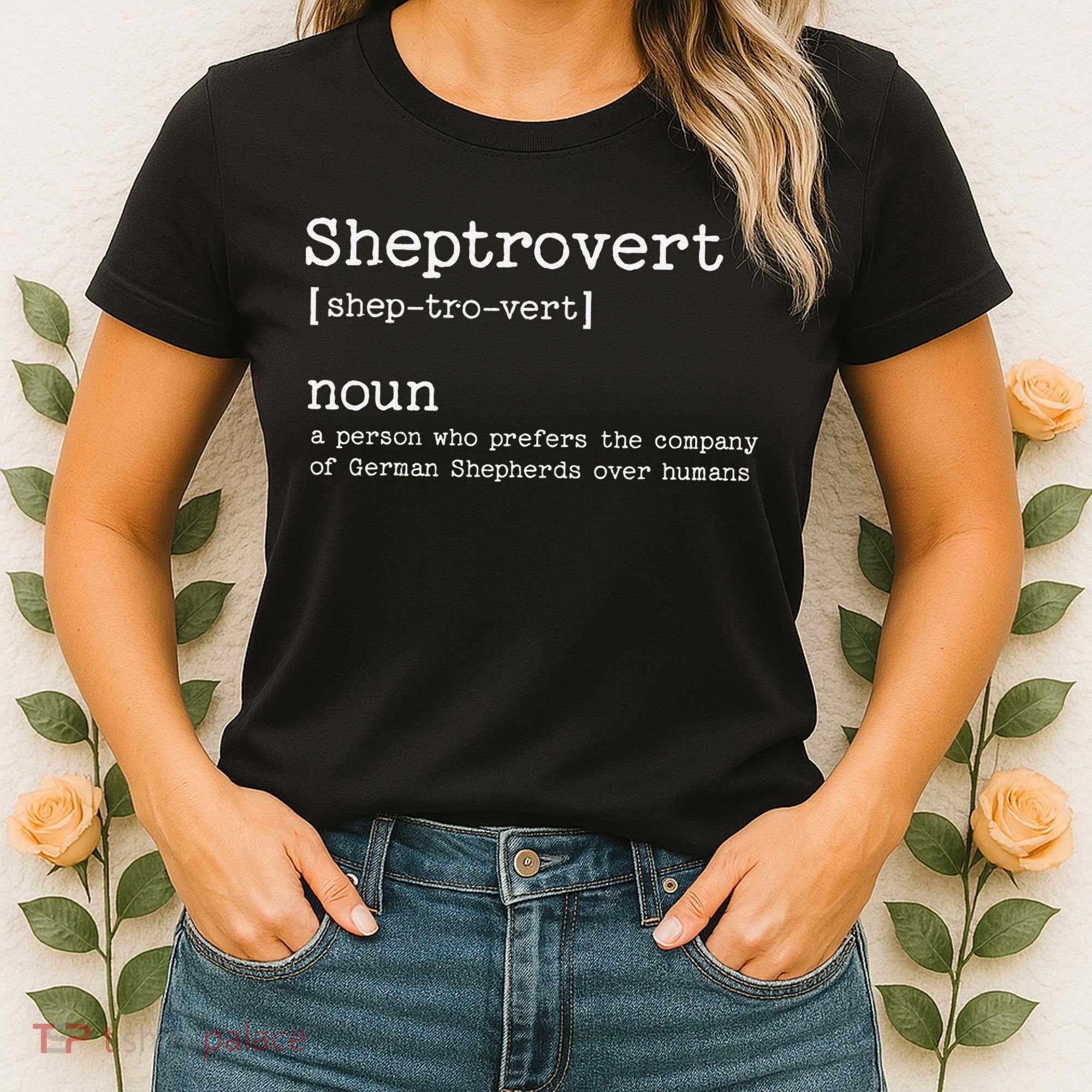Funny German Shepherd Dog Women's T-Shirt