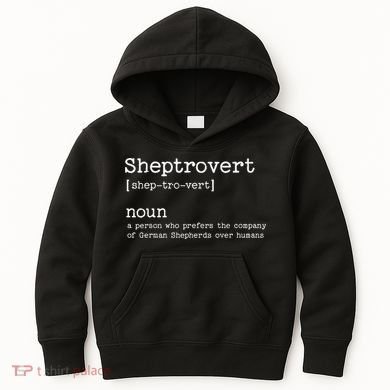 Funny German Shepherd Dog Kids Hoodie