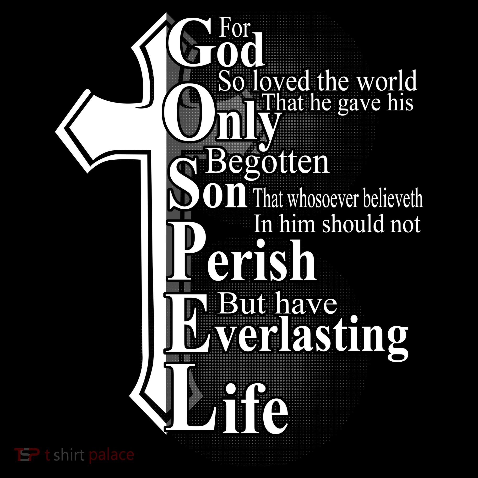 For God So Loved The World That He Gave Apron