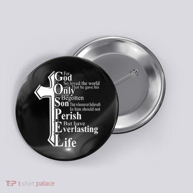 For God So Loved The World That He Gave Button