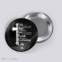 For God So Loved The World That He Gave Button thumb 0