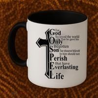 For God So Loved The World That He Gave Coffee Mug thumb 2