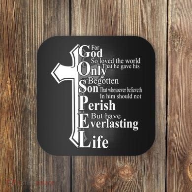 For God So Loved The World That He Gave Coaster
