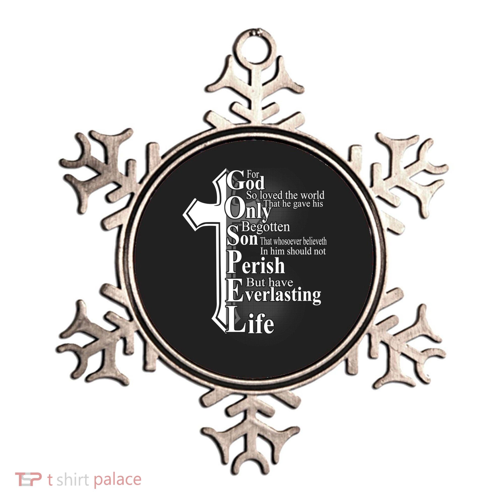 For God So Loved The World That He Gave Ornament
