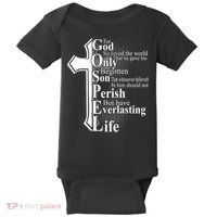 For God So Loved The World That He Gave Baby Bodysuit thumb 0