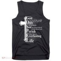 For God So Loved The World That He Gave Tank Top thumb 0