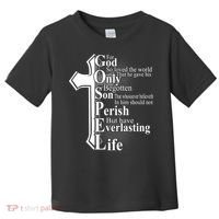 For God So Loved The World That He Gave Toddler T-Shirt thumb 0