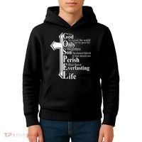 For God So Loved The World That He Gave Kids Hoodie thumb 4