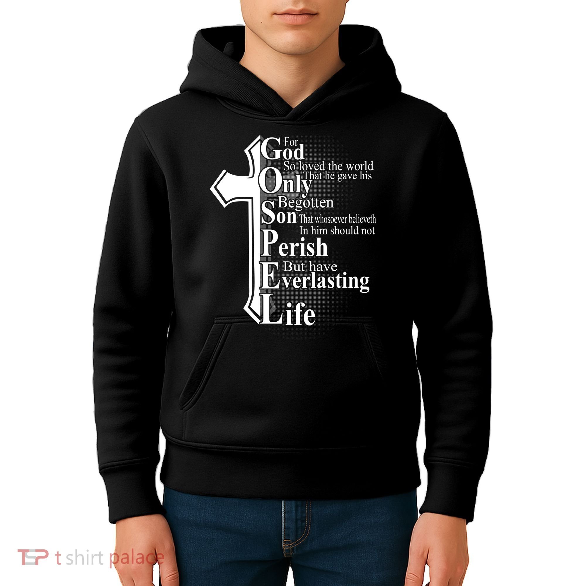 For God So Loved The World That He Gave Kids Hoodie