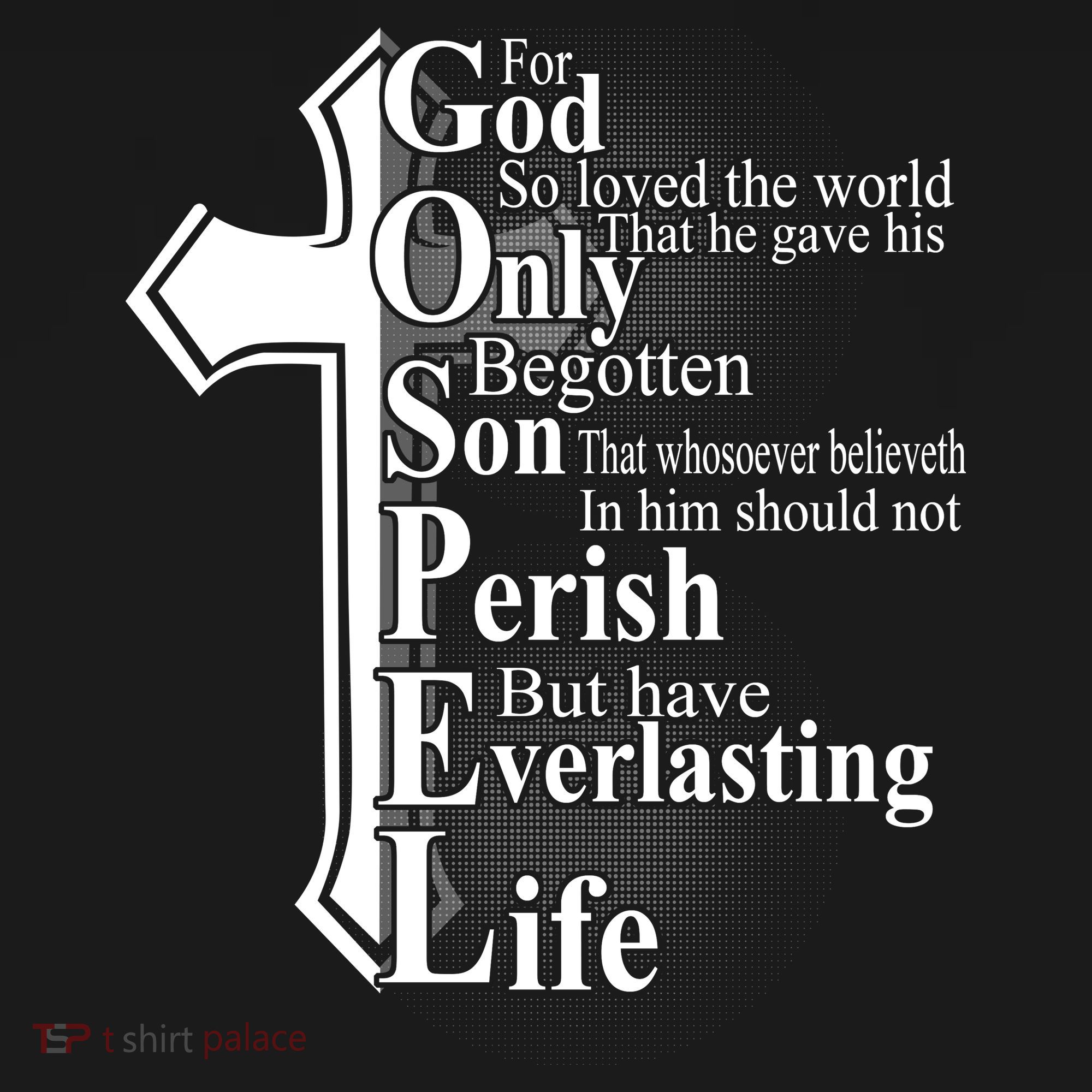For God So Loved The World That He Gave Kids Long Sleeve Shirt