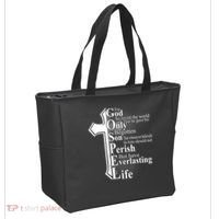 For God So Loved The World That He Gave Tote Bag thumb 2