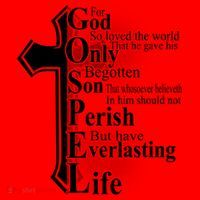 For God So Loved The World That He Gave Santa Hat thumb 1