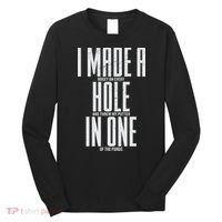 Funny Golf Shirts For Men Women Hole In One Golf Long Sleeve Shirt thumb 0