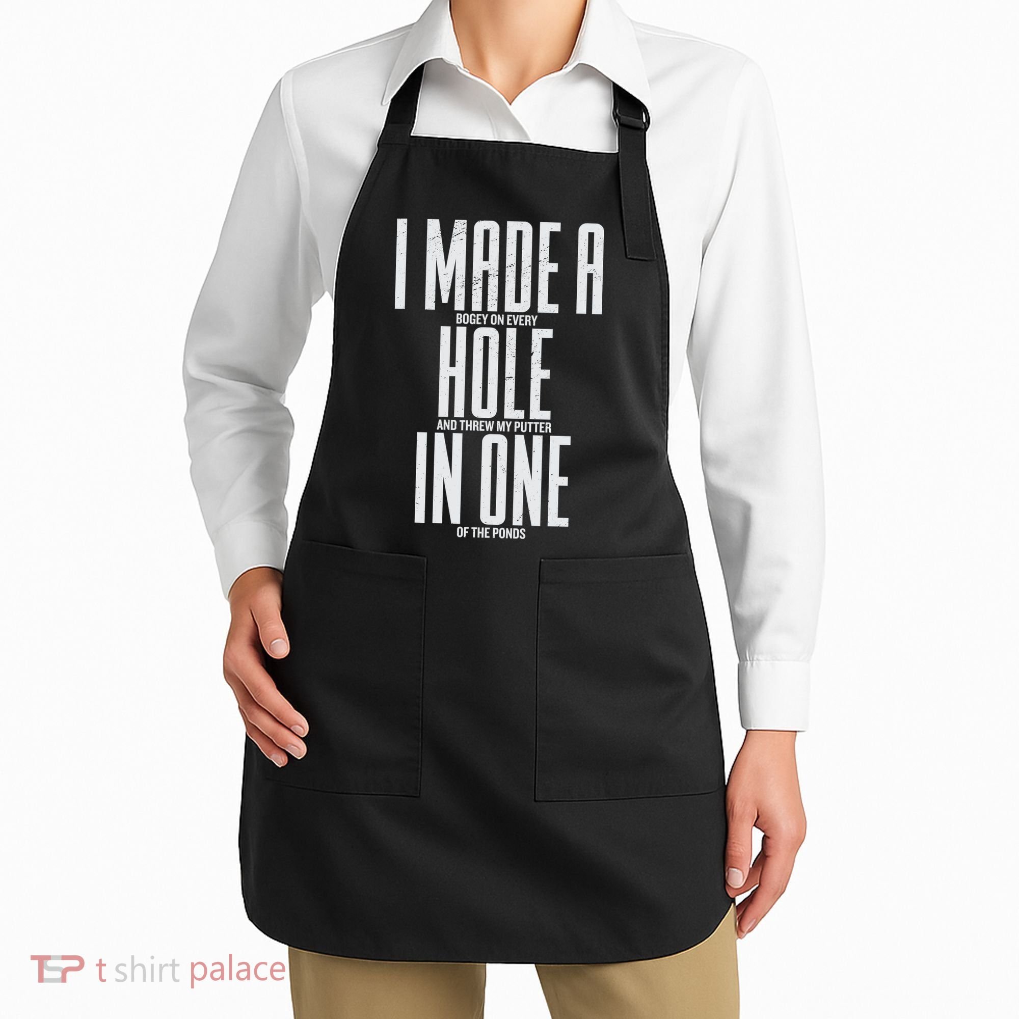 Funny Golf Shirts For Men Women Hole In One Golf Apron