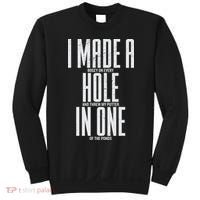 Funny Golf Shirts For Men Women Hole In One Golf Sweatshirt thumb 0