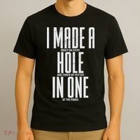 Funny Golf Shirts For Men Women Hole In One Golf T-Shirt thumb 3