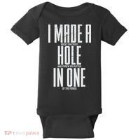 Funny Golf Shirts For Men Women Hole In One Golf Baby Bodysuit thumb 0