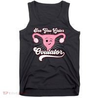 Funny Gift See You Later Ovulator Hysterectomy Tank Top thumb 0