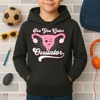 Funny Gift See You Later Ovulator Hysterectomy Kids Hoodie thumb 2