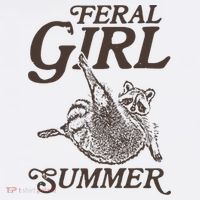 Feral Girl Summer Raccoon Vintage T-Shirt thumb 7