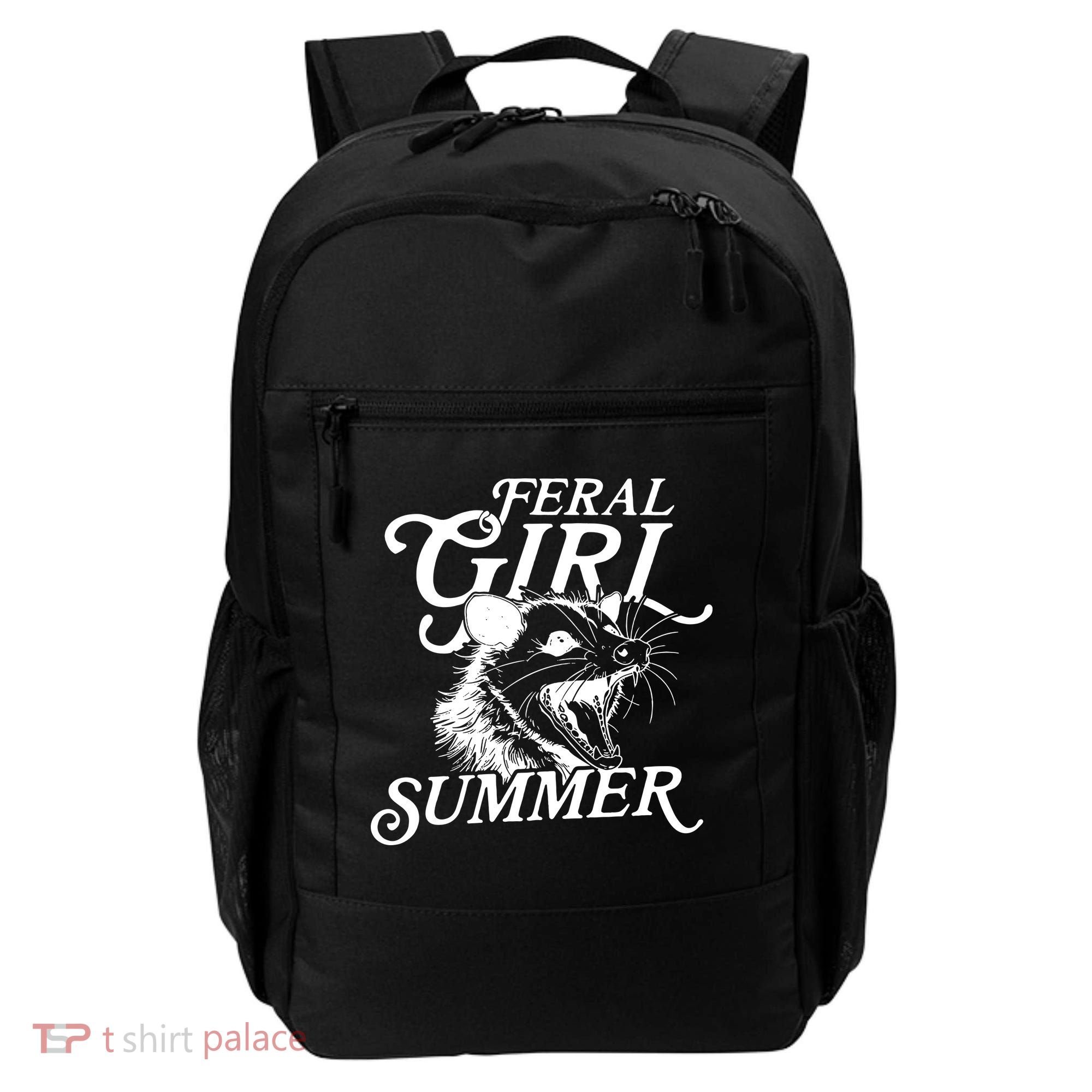 Feral Girl Summer Opossum Backpack
