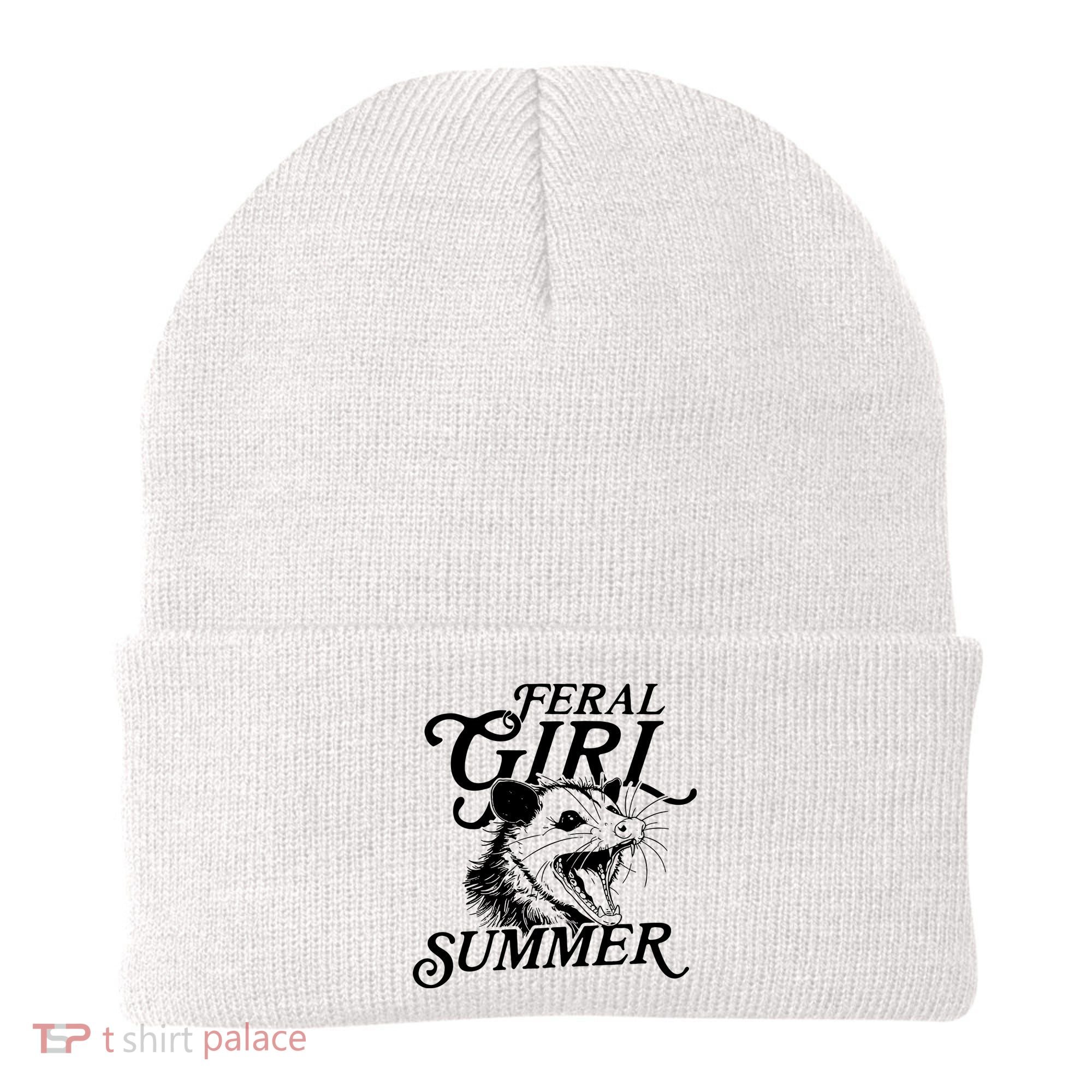 Feral Girl Summer Opossum Beanie