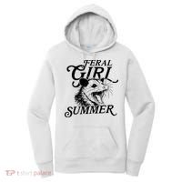 Feral Girl Summer Opossum Women's Hoodie thumb 0