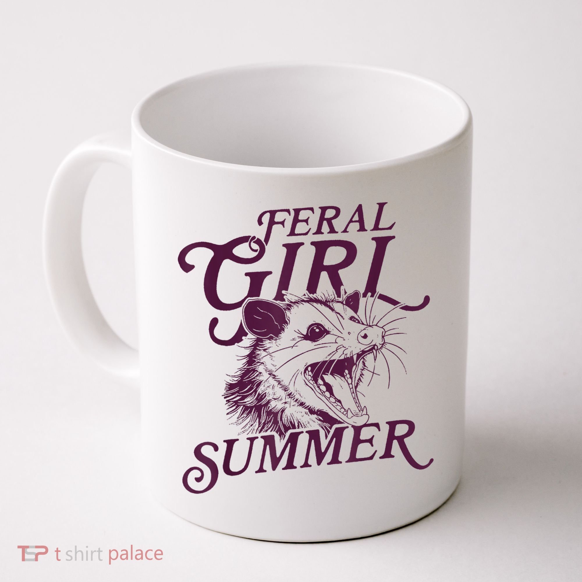 Feral Girl Summer Funny Coffee Mug