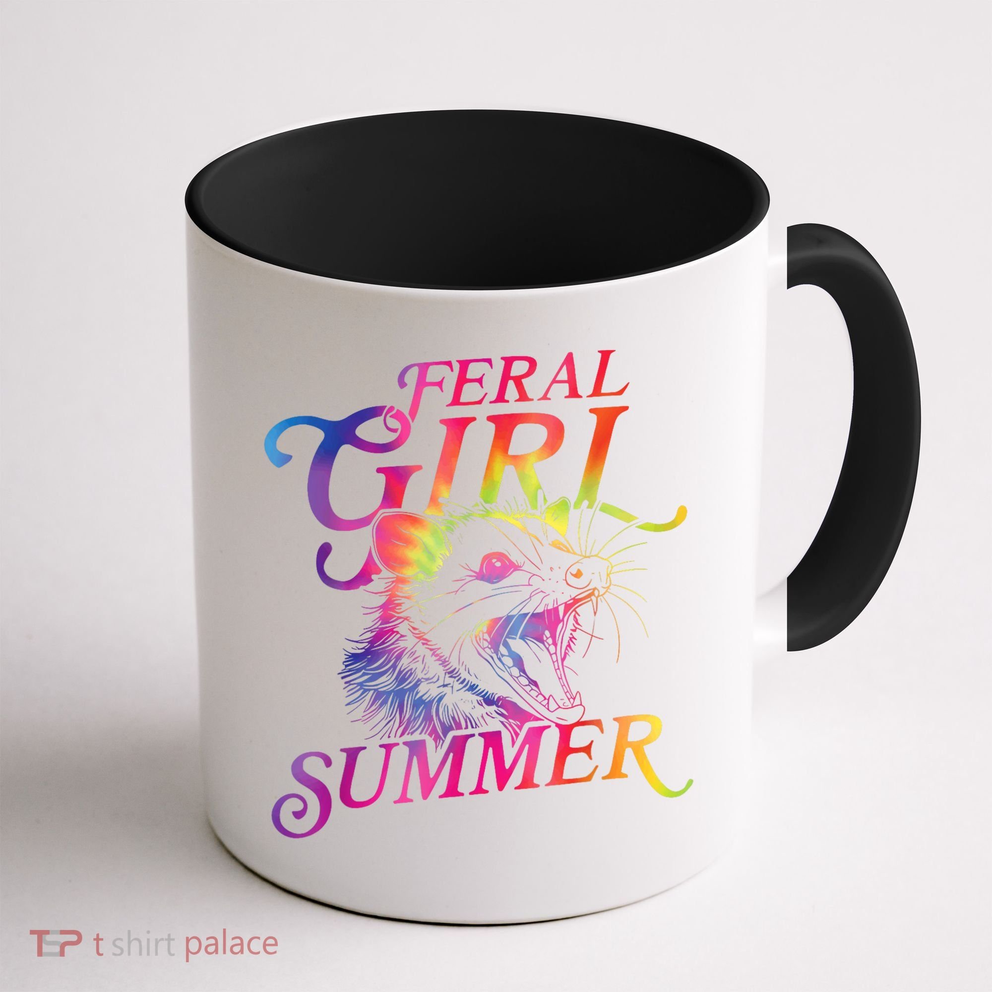 Feral Girl Summer Funny Coffee Mug