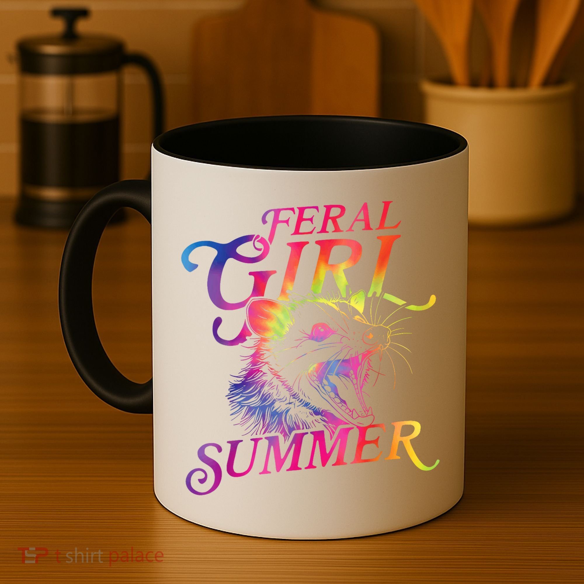 Feral Girl Summer Funny Coffee Mug