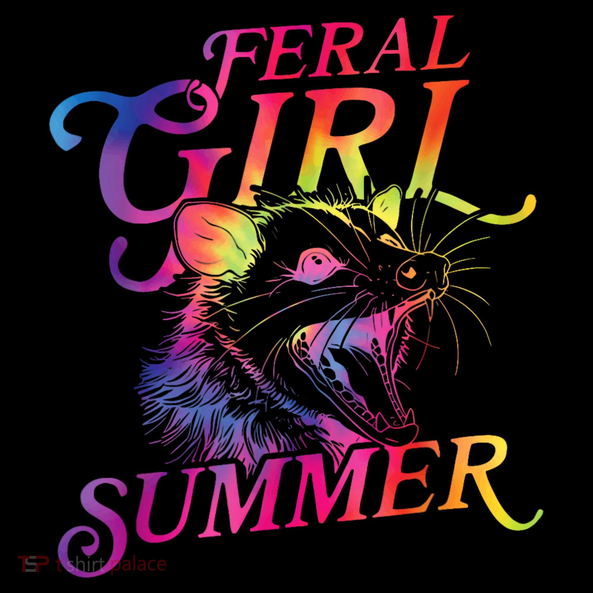 Feral Girl Summer Funny Coffee Mug