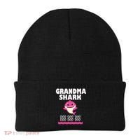 Funny Grandma Shark Gift For Grandma Beanie thumb 0