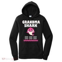 Funny Grandma Shark Gift For Grandma Women's Hoodie thumb 0