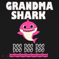 Funny Grandma Shark Gift For Grandma Women's Tank Top thumb 5